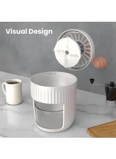 Navaliya Navaliya Ice Crusher Machine for Home Ice Gola Maker Machine with Stainless Steel Blades Snow Flakes Ice Cream Machine Easyoperated Shaved Ice Maker for Snow Cones SlushiesBPA Free  - Image 5