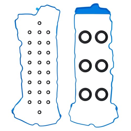 VORIPO VS50808R Engine Valve Cover Gasket Seal for Buick Lacrosse Enclave/Cadillac SRX STS CTS / 2011 Chevy Traverse Impala Equinox Camaro/GMC Terrain Acadia 3.0 3.6L VS50502 2008 2009 2010 2012-2017 - Image 1
