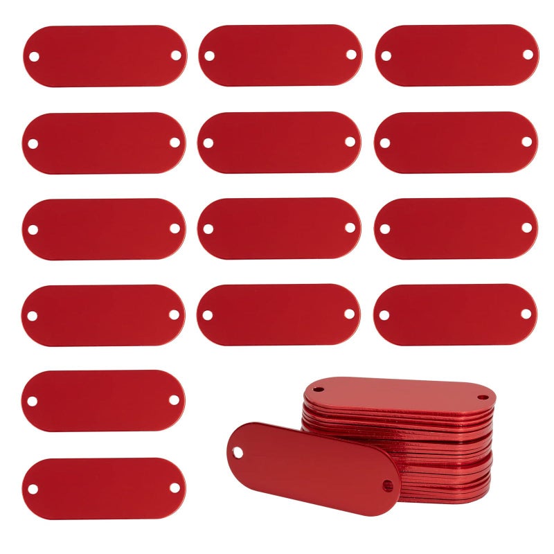 Steel Color Metal Tags For Permanent Engraving Stamping Outdoor Equipment Labels - Image 4