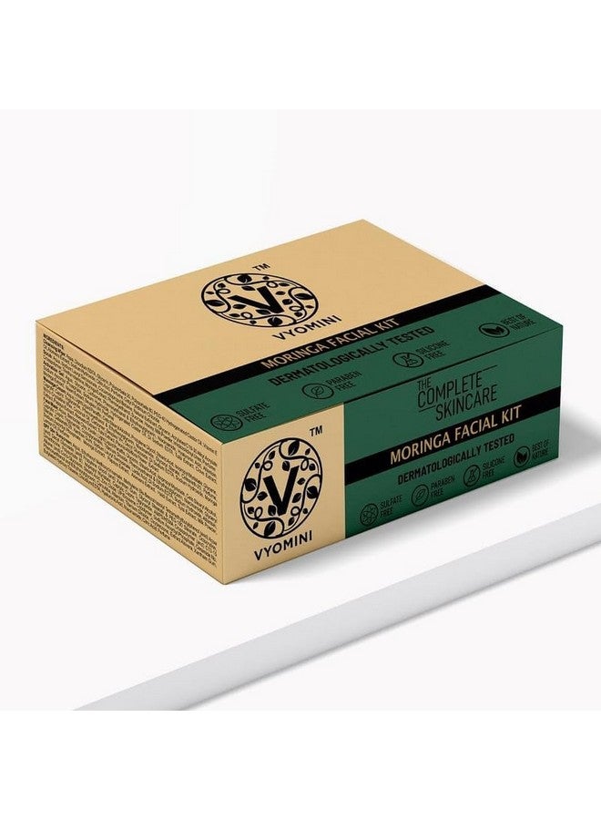 Vyyomini Mooringa Facial Kit - Complete Skincare Solution with Moringa Extract for Radiant, Smooth, and Hydrated Skin - Includes Cleansing, Toning, and Moisturizing for All Skin Types Pack of 1 - Image 3