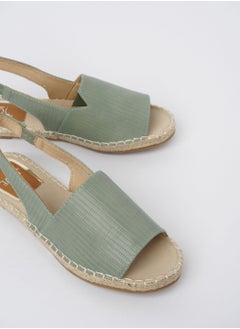 Jove JOVE Women's Casual Espadrilles GREEN  - Image 2