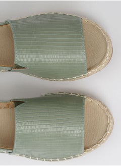 Jove JOVE Women's Casual Espadrilles GREEN  - Image 4