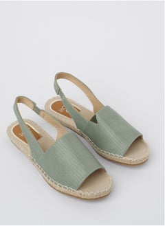 Jove JOVE Women's Casual Espadrilles GREEN  - Image 3