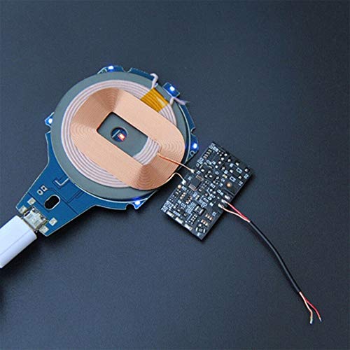 Acxico 2Pcs Wireless Charger Receiver Module PCBA Board Coil Universal Qi DIY - Image 5