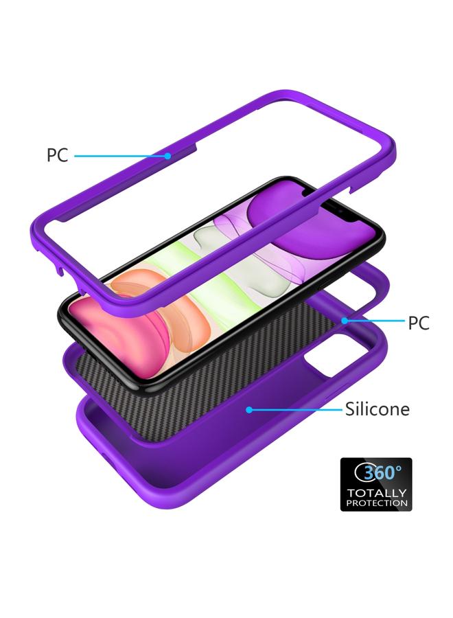 The Bros حافظة هاتف لجهاز آيفون 11 بنمط الموجة 3 في 1 سيليكون + PC حافظة هاتف واقية مضادة للصدمات - Image 3