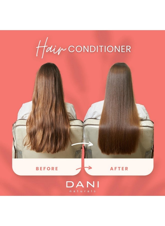 DANI Naturals Conditioner - Coconut Hibiscus - Strengthens & conditions; Ideal for thin, dry or damaged hair, 12 oz - Image 5