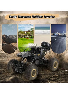 Generic High-Speed Off-Road Bigfoot Climbing Remote Control Toy Car, 4 Wheel Drive Rechargeable Rock Crawler, High Speed Monster Racing Car For Boys And Girls  - Image 3