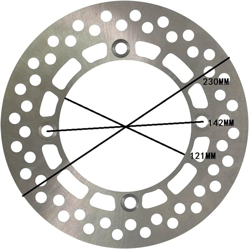 Wivplex Motorcycle Front Brake Disc Rotor - Image 2