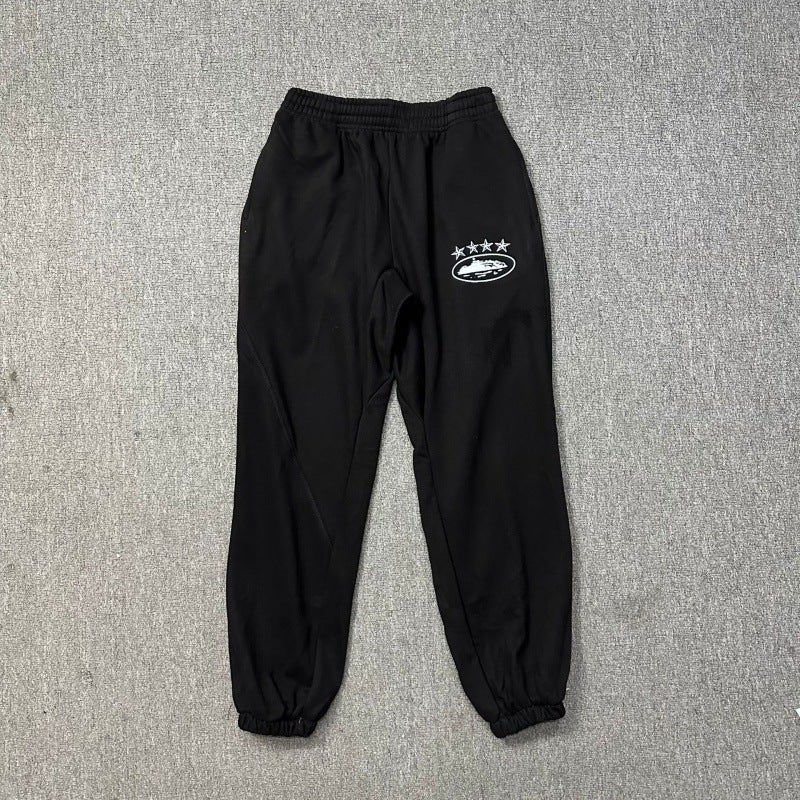 Corteiz Classic Series Ship Print Logo Shorts Ins Trendy Hip Hop Skateboard Casual Pants Men And Women - Image 1