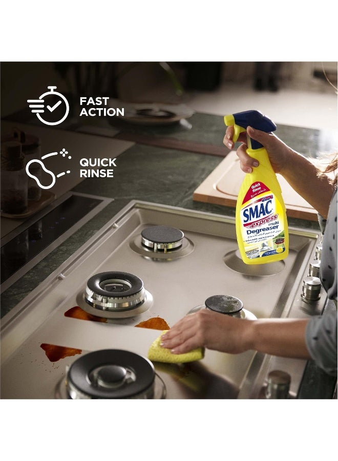 Smac Kitchen Degreaser Lemon Scent Unbeatable Shine 2 x 650 ml - Image 5
