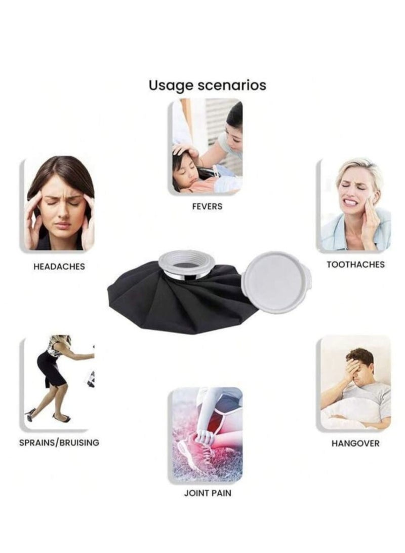Generic Ice Bag, Compression Bag for Hot or Cold to Relieve Muscle Pains Injuries, Shocks, for Sports, Knee and Leg Injuries Screw Lid, Reusable  - Image 5