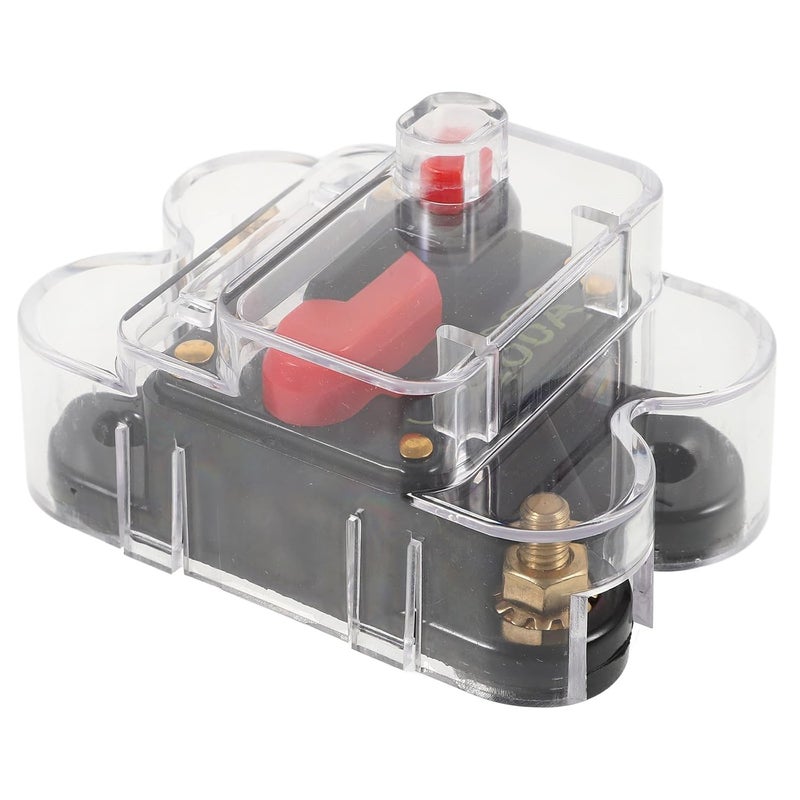 200a Waterproof Automatic Reset Circuit Breaker with Cover for Car, Boat, and Rv Marine Electrical Protection - Image 1