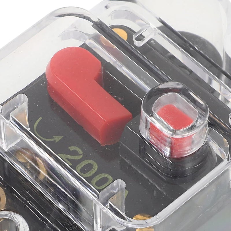 200a Waterproof Automatic Reset Circuit Breaker with Cover for Car, Boat, and Rv Marine Electrical Protection - Image 5