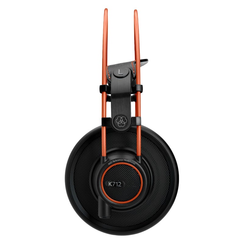 AKG Pro Audio K712 PRO Over-Ear Open Reference Studio Headphones, Black, 4.76 x 7.83 x 4.45 inches (2458X00140) - Image 3