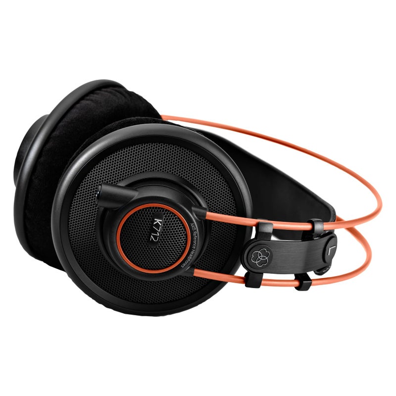 AKG Pro Audio K712 PRO Over-Ear Open Reference Studio Headphones, Black, 4.76 x 7.83 x 4.45 inches (2458X00140) - Image 2