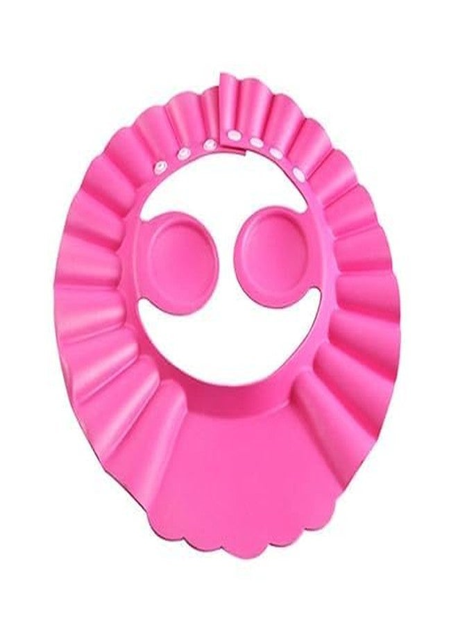 EXPORTTANZA Soft Adjustable Visor Hat Safe Shampoo Shower Bathing Protection Bath Cap for Toddler, Baby, Kids, Children (Multi Color) - Image 3