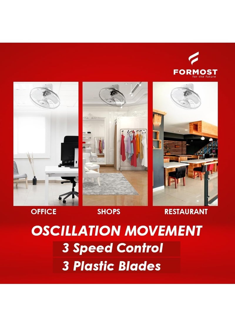 فورموست FORMOST Orbit Fan 1400mm 16 بوصة محرك عالي السرعة لتوصيل هواء أعلى  - Image 2