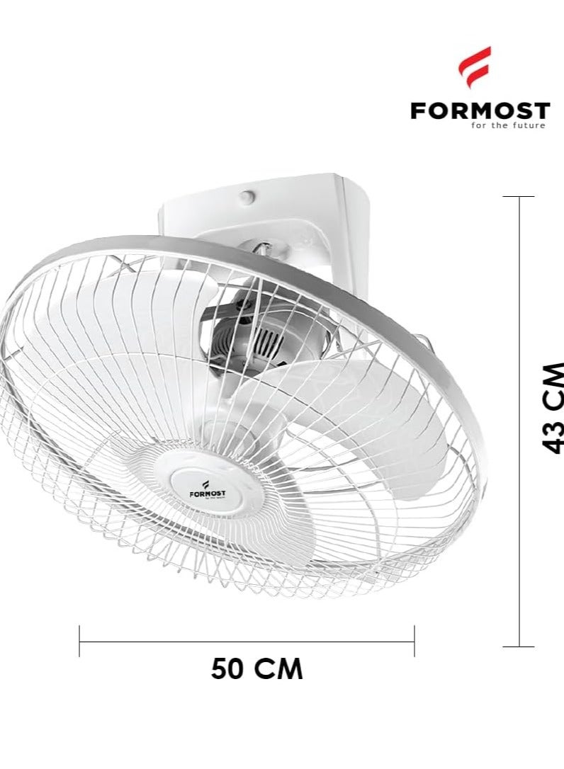 فورموست FORMOST Orbit Fan 1400mm 16 بوصة محرك عالي السرعة لتوصيل هواء أعلى  - Image 3
