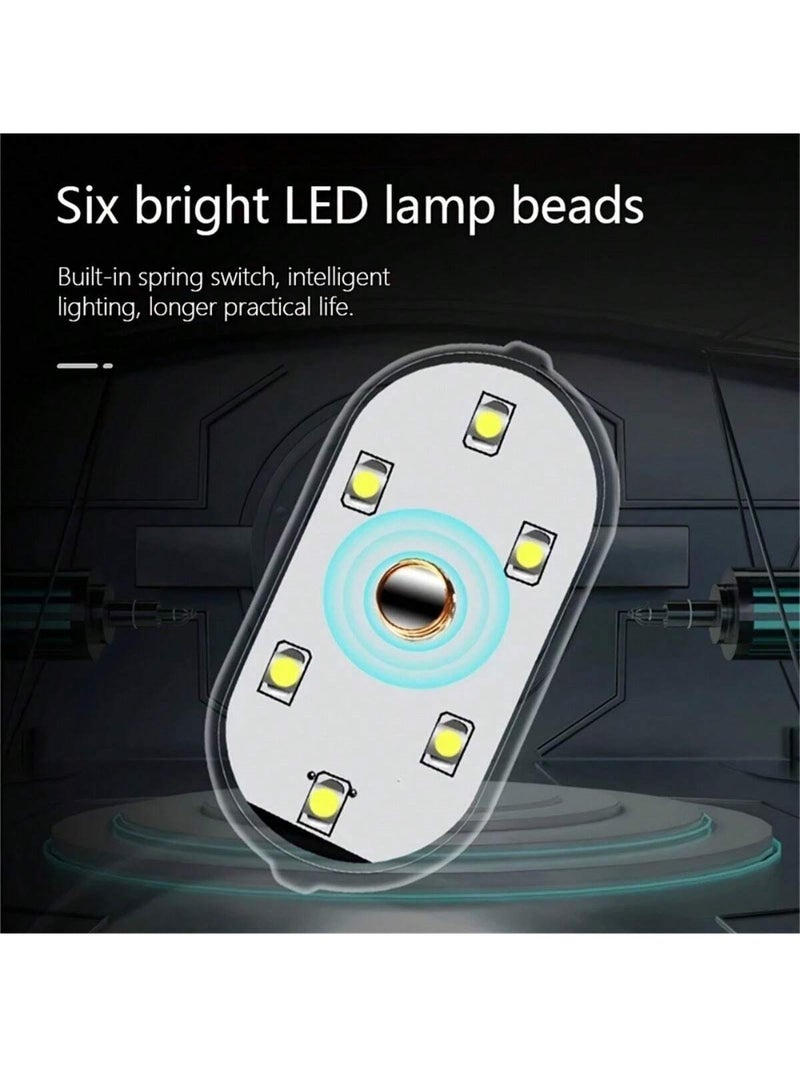 Car Interior Floor Light with Touch Sensor and USB Charging – 1pc - Image 4