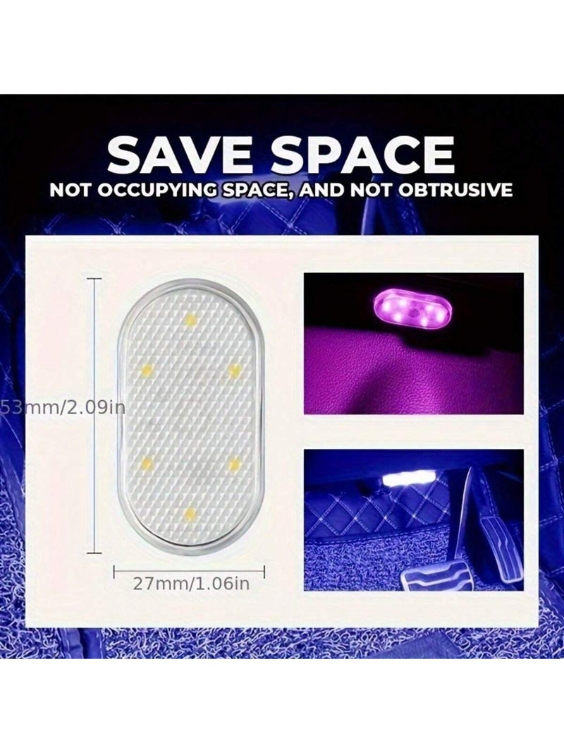 Car Interior Floor Light with Touch Sensor and USB Charging – 1pc - Image 2