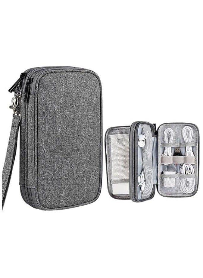 PROMASS Portable Electronic Accessories Bag Organizer, Travel Gadgets Storage Case Cable Organizer - Image 1