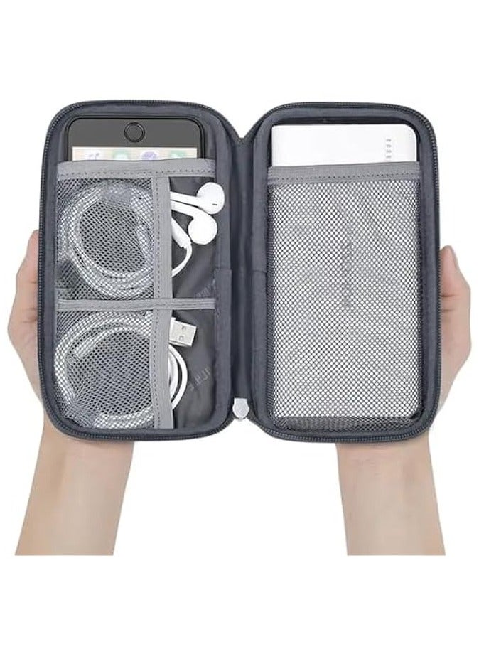 PROMASS Portable Electronic Accessories Bag Organizer, Travel Gadgets Storage Case Cable Organizer - Image 5