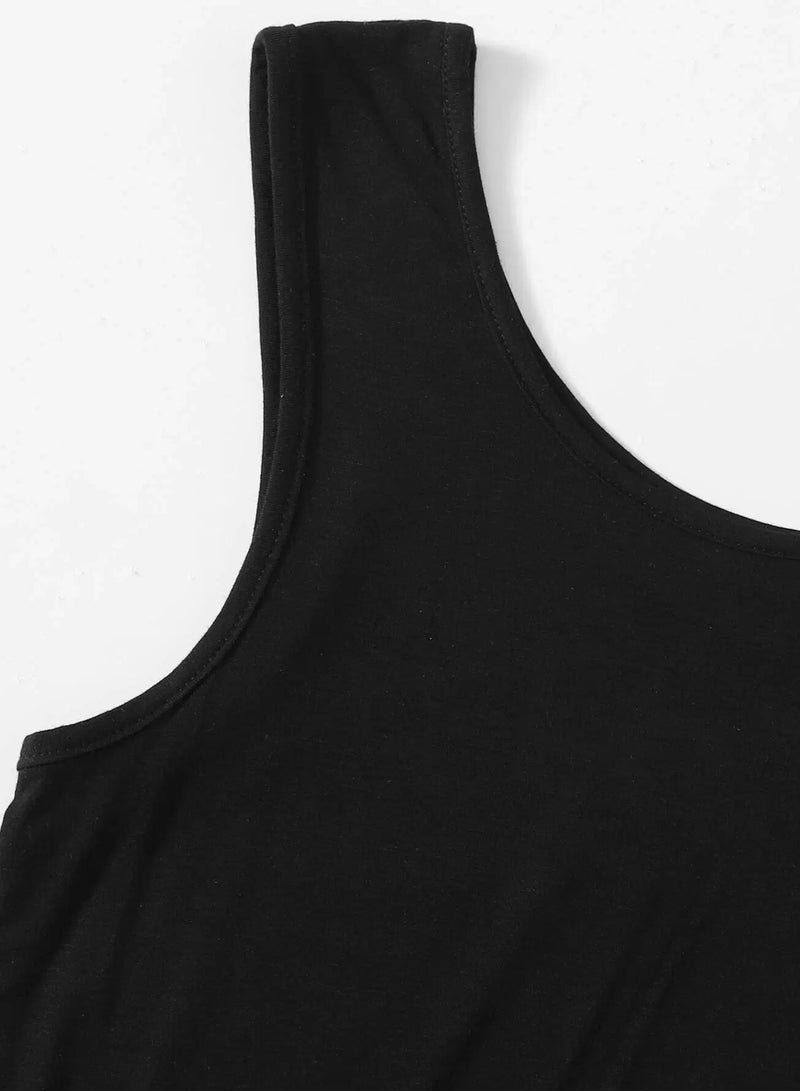 قميص داخلي قصير مع بنطال رياضي مموه - Image 5