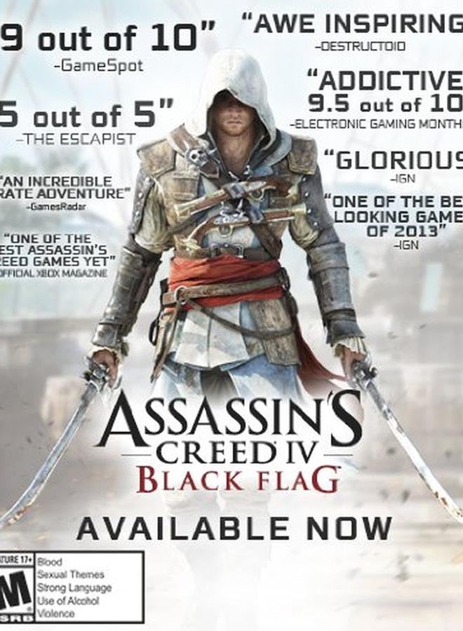 Ubisoft Assassin's Creed : IV : Black Flag (Intl Version) - Role Playing - playstation_3_ps3 - Image 2