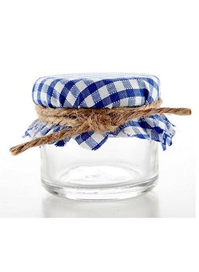 Pure Source India Very Small Mini Glass Jar Containers Cookie Jars - 20 Ml, 8 Piece, Clear - Image 5