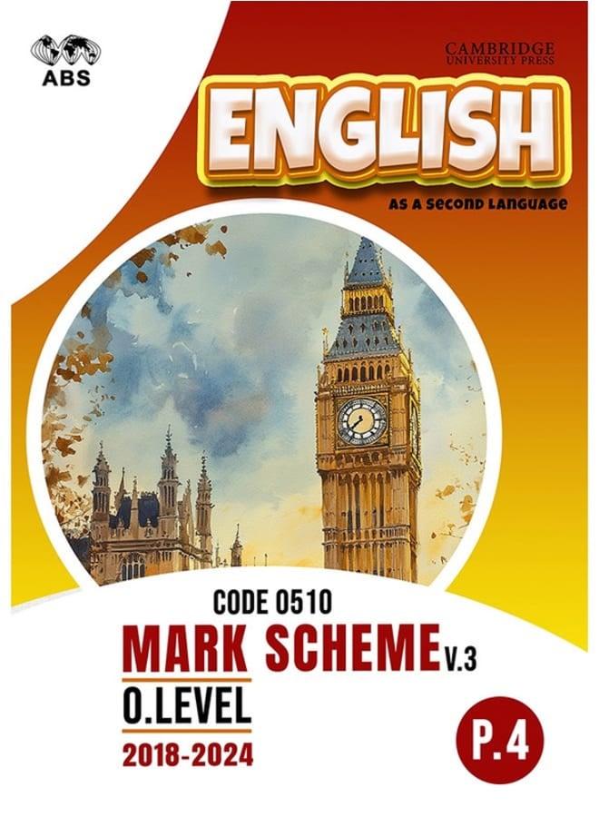 Hard Copy_IG-Cambridge Eng. Sec. Lang. Mark Scheme P.4 Variant 3 2018-2025
