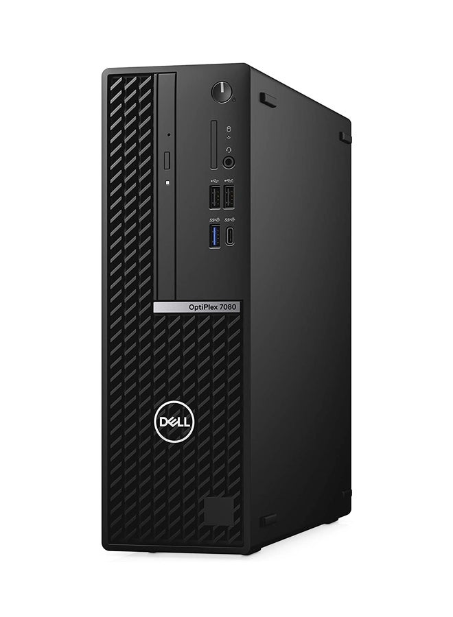 ديل كمبيوتر مكتبي MT 7080 بمعالج كور I7-10700/ ذاكرة رام 4 جيجابايت/ محرك أقراص صلبة سعة 1 تيرابايت/ بطاقة رسومات إنتل بدقة فائقة الوضوح/ نظام تشغيل DOS (من دون نظام تشغيل ويندوز) أسود - Image 3