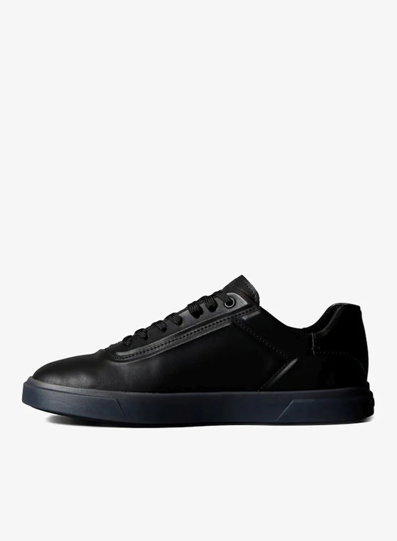 CALVIN KLEIN Brooke - Leather Tonal Logo Trainers