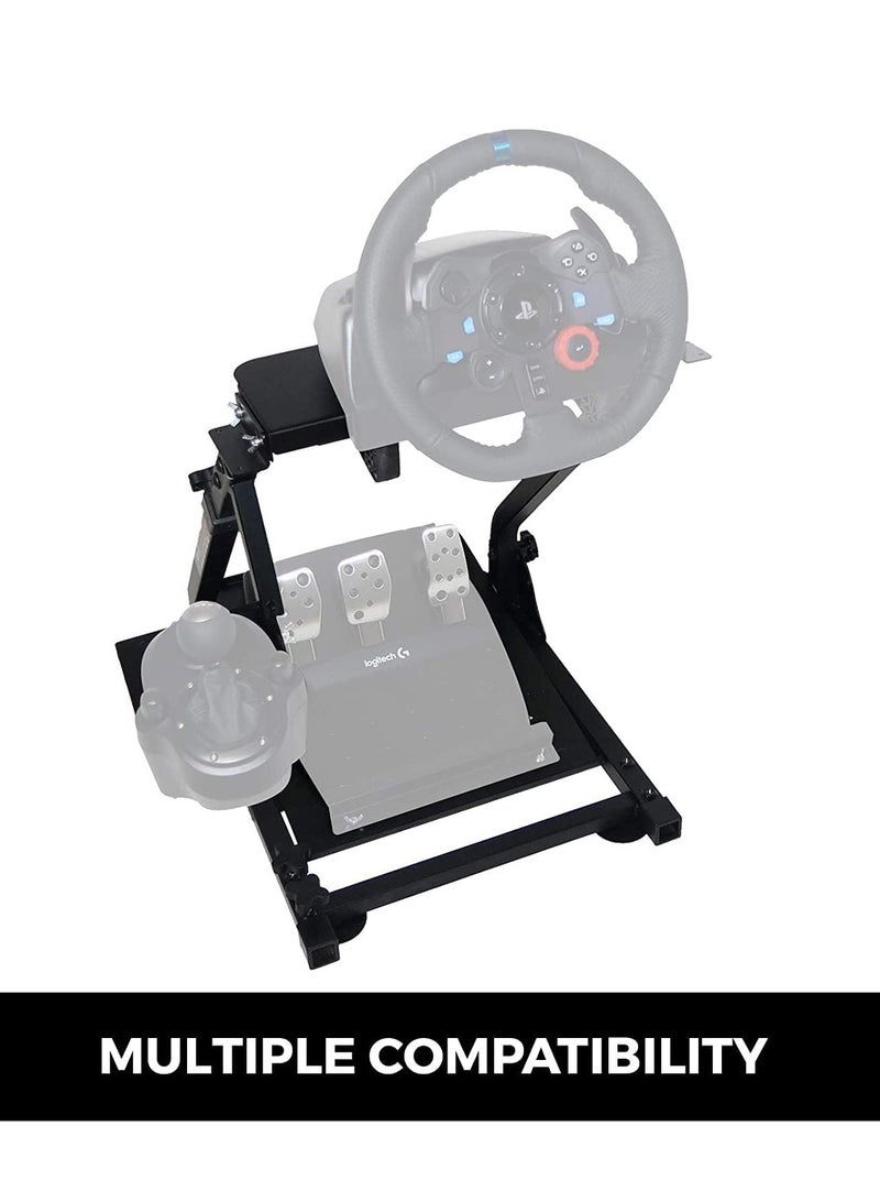 ZUIHAO Racing Steering Wheel Mount for Logitech G920 G25 G27 G29 Thrustmaster T80 T150 TX F430 Wheel Driving Game Simulator Racing Gear - Image 5