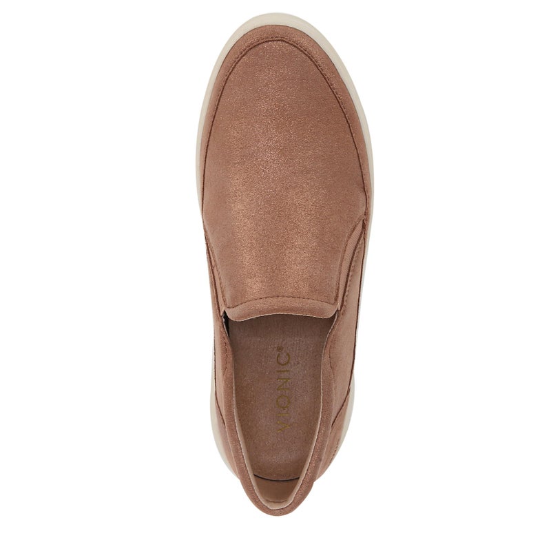 Vionic Women's Kearny, Polluted Rose Gold Leather, 8.5 Medium - Image 3