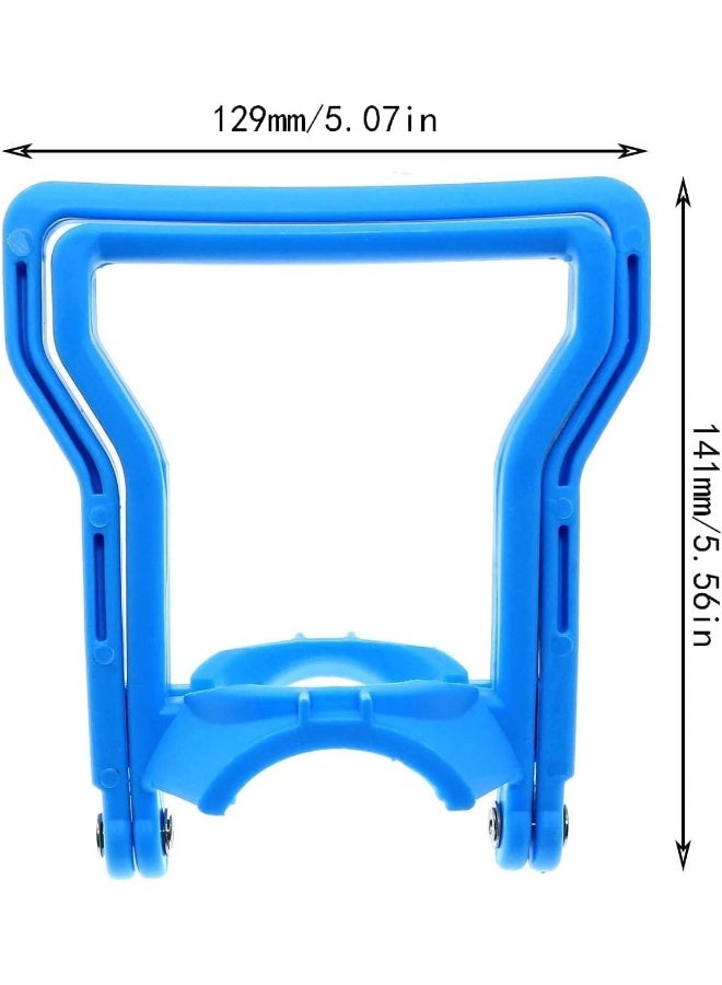 ECVV drinking water bottle handle 5 gallon blue, water bottle handle fit 5 gallon water bottle caps, water bottle lift with handle 5 gal bottle carrier  - Image 2