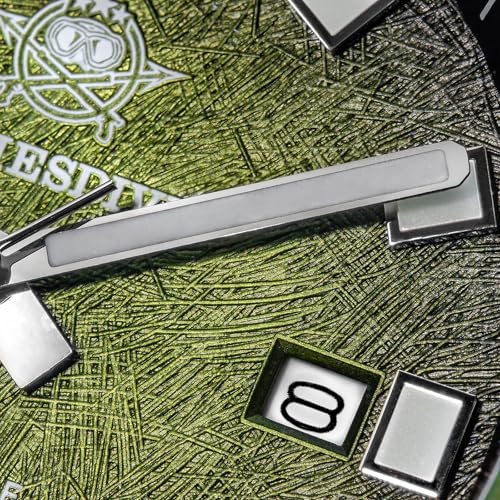 ADDIESDIVE Luxury Divers Watches for Men Date Display 200 M Waterproof Synthetic Sapphire BGW9 Super Luminous Green Dress Watch Men - Image 3