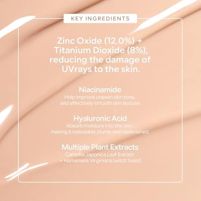 FREEORR Skin Tint with SPF 40,24HR Tinted Mineral Sunscreen Serum with Zinc Oxide,Multi-use Tinted SPF Serum Foundation,Long Lasting Full Coverage Buildable Foundation-Classic Ivory, 1 Fl Oz - Image 5