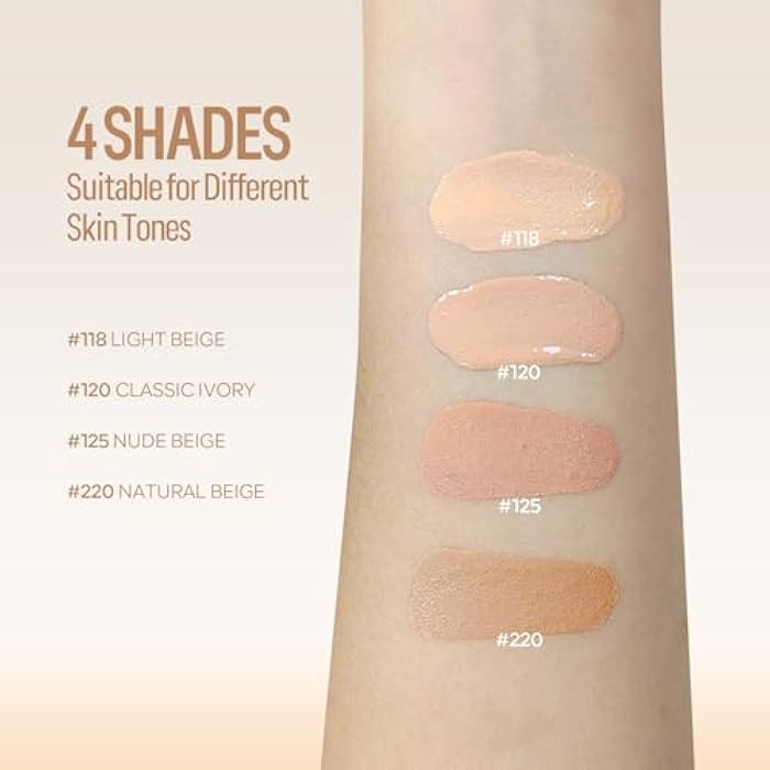 FREEORR Skin Tint with SPF 40,24HR Tinted Mineral Sunscreen Serum with Zinc Oxide,Multi-use Tinted SPF Serum Foundation,Long Lasting Full Coverage Buildable Foundation-Classic Ivory, 1 Fl Oz - Image 2
