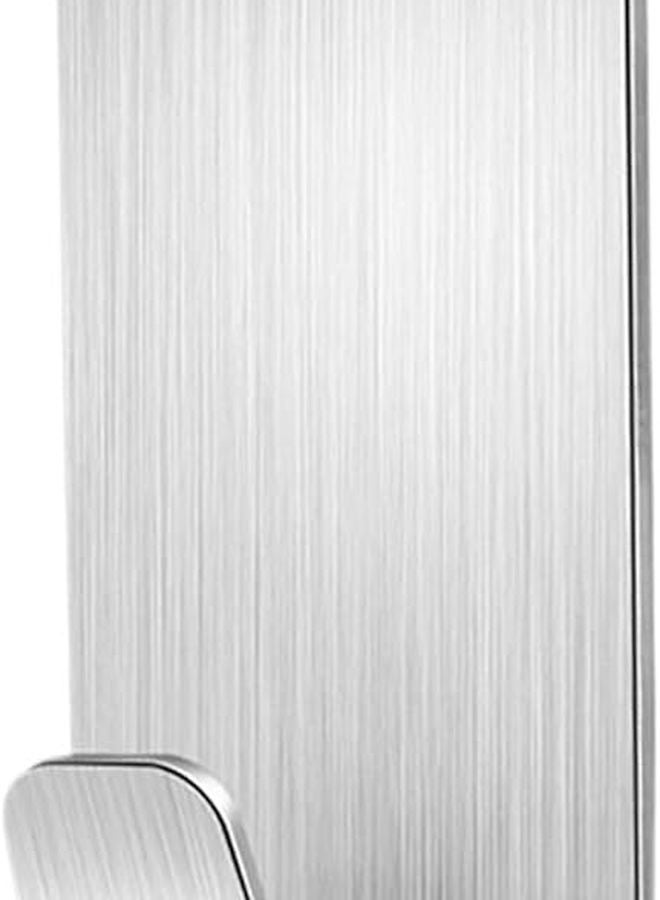 20 قطعة من خطافات الفولاذ المقاوم للصدأ الثقيلة ذاتية اللصق، منظف الحائط والحمام، رف التخزين - Image 1