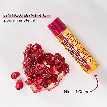 Burt's Bees Burts Bees Lip Balm Gift Set Beeswax Lip Balm Pomegranate Lip Balm Hibiscus Tinted Lip Balm Balm Jar 3x425g - Image 4