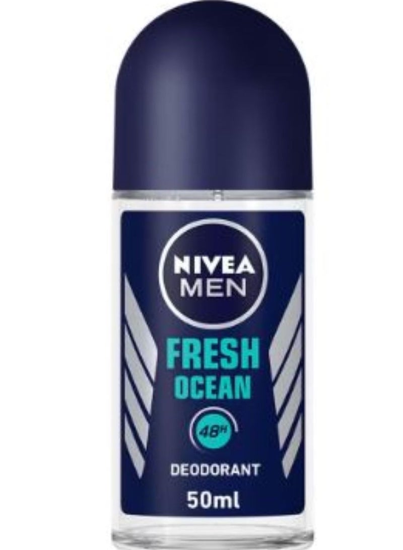 نيفيا مزيل رائحة العرق ببكرة دوارة فريش اوشين من نيفيا 50مل - Image 2