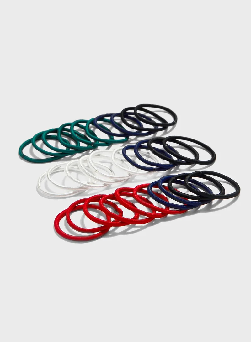 FOREVER 21 Ponytail Elastics Hair Tie Set