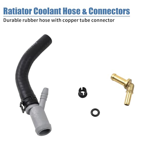 EVGoXMods Thermostat Tube Throttle Body Heater Outlet Hose Compatible with Land Rover Range Rover Discovery Defender Coolant Pipe Engine Radiator Water Outlet Hose LR049990 LR045239 LR034109 - Image 3