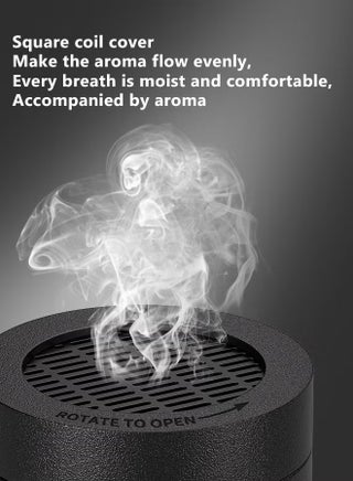 Portable Electronic Bakhour Burner with Rotating Head, Car Bakhoor 2000mAh Rechargeable Incense Diffuser, Fast Heating Auto Safety Shut-Off Every 1–2 Minutes, Type-C Aromatherapy Burner - view 5