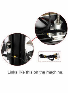 Excefore Stepper Motor Line Limit Switch Set, 3 Pcs X Y Z Axis Stepper Motor Line, Limited Switch and Endstop Cable  - Image 4