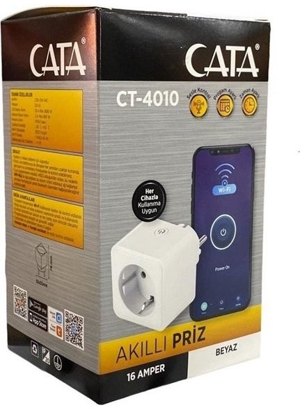Anı Fotoğrafçılık Anı Photography Cata CT-4010 16 Amp Smart Socket  - Image 1