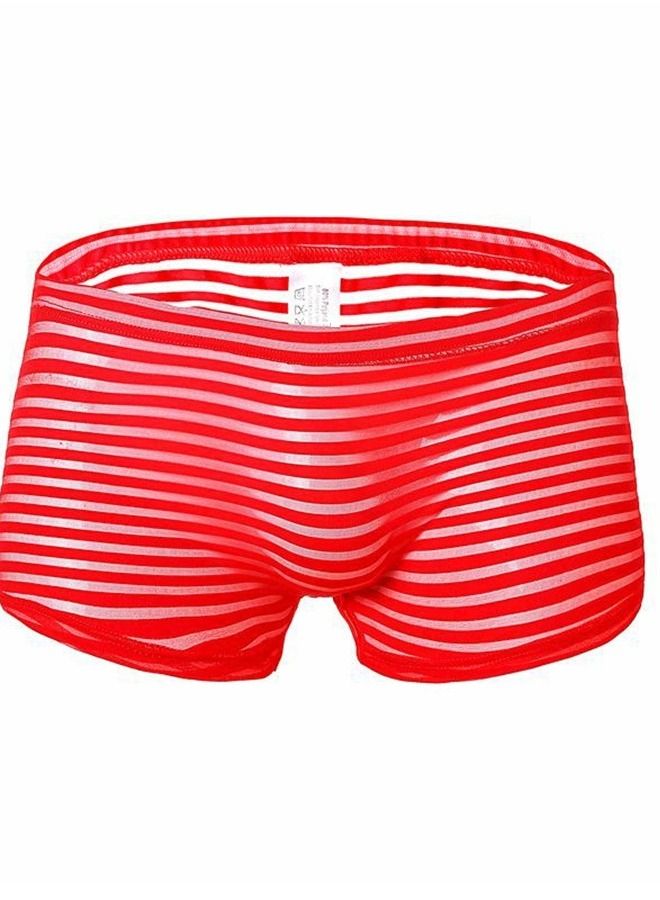 Loquat Low Rise Breathable Briefs Red  - Image 2