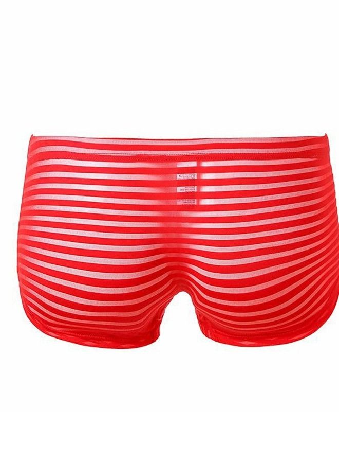 Loquat Low Rise Breathable Briefs Red  - Image 3