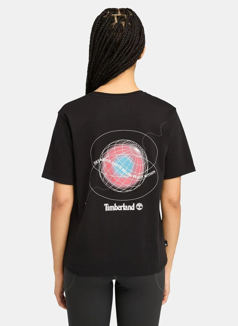 تمبرلاند Women's Timberfresh Back Graphic T-Shirt