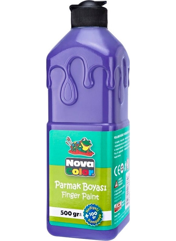 NOVA - Color Nc-378 Finger Paint 500 Gr Purple - Image 1